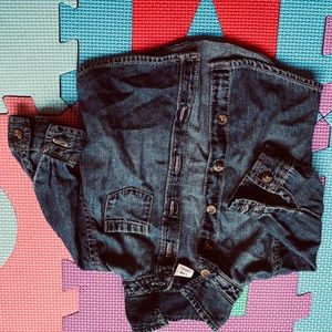 Infant Denim button up